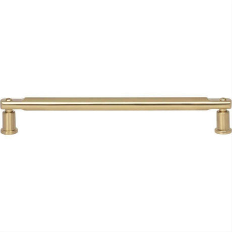 Atlas Homewares A985-WB Everitt Pull 7 9/16 Inch Center to Center Warm Brass