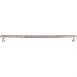 Atlas Homewares AP09-BRN Mandalay Appliance Pull 18" Center to Center Brushed Nickel