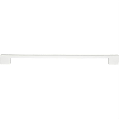 Atlas Homewares AP12-WG Thin Square Appliance Pull 18" Center to Center White Gloss