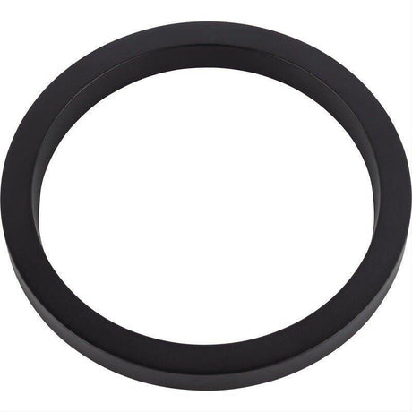 Atlas Homewares AVN0-L-BL Modern Avalon 6" House Number 0 Matte Black