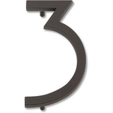 Atlas Homewares AVN3-O Modern Avalon House Number Aged Bronze