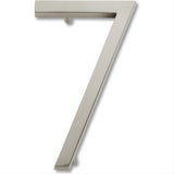 Atlas Homewares AVN7-BRN Modern Avalon House Number Brushed Nickel