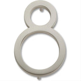 Atlas Homewares AVN8-BRN Modern Avalon House Number Brushed Nickel