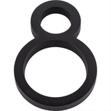 Atlas Homewares AVN8-L-BL Modern Avalon 6" House Number 8 Matte Black