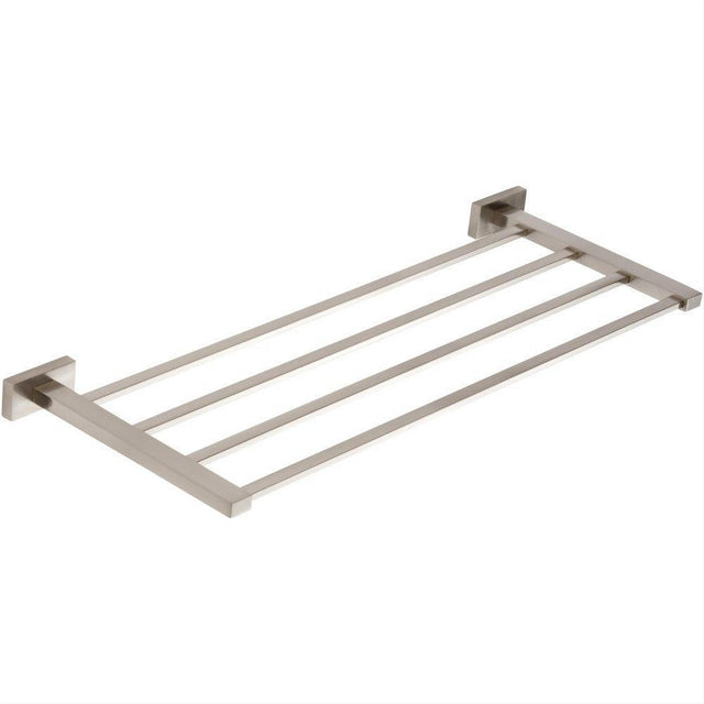Atlas Homewares AXRK550-BRN Axel 22" Bath Towel Rack Brushed Nickel