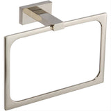 Atlas Homewares AXTR-PN Axel Bath Towel Ring Polished Nickel