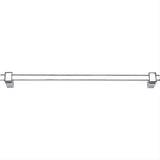 Atlas Homewares BUTB18-CH Buckle Up Bath Towel Bar 18" Polished Chrome