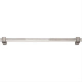 Atlas Homewares BUTB24-BRN Buckle Up Bath Towel Bar 24" Brushed Nickel