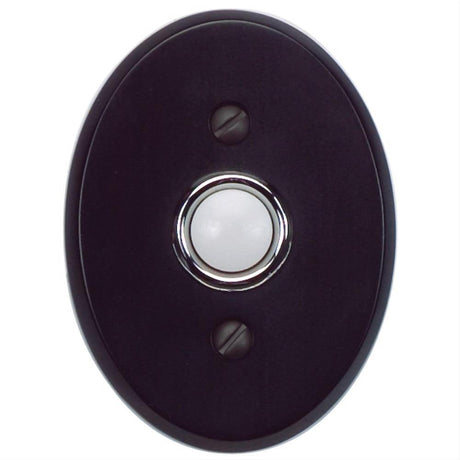 Atlas Homewares DB646-BL Traditionalist Doorbell Matte Black