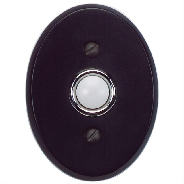 Atlas Homewares DB646-BL Traditionalist Doorbell Matte Black