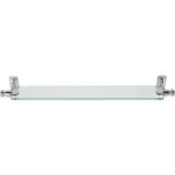 Atlas Homewares LGSF-CH Legacy Bath Glass Shelf 24" Polished Chrome