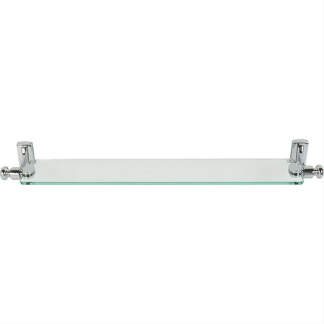 Atlas Homewares LGSF-CH Legacy Bath Glass Shelf 24" Polished Chrome