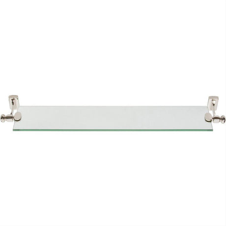 Atlas Homewares LGSF-PN Legacy Bath Glass Shelf 24" Polished Nickel