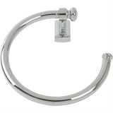 Atlas Homewares LGTR-CH Legacy Bath Towel Ring Polished Chrome