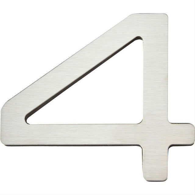 Atlas Homewares PGN4-SS Paragon Stainless Steel House Number