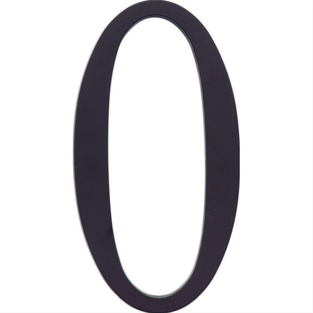 Atlas Homewares TRN0-BL Traditionalist House Number Matte Black