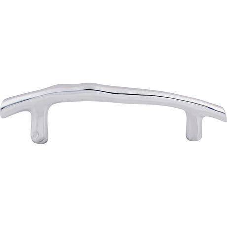 Top Knobs M1961 Aspen II Twig 3 1/2" Center to Center Bar Pull Polished Chrome