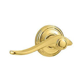 Kwikset 968AVLRH-3 polished brass interior pack single dummy