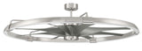 Craftmade AXL57BNK8 brushed polished nickel ceiling fan blades included
