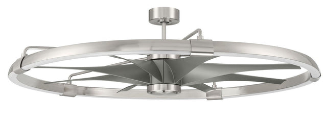 Craftmade AXL57BNK8 brushed polished nickel ceiling fan blades included