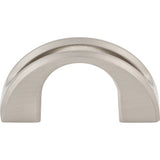 Top Knobs TK617BSN Tango U 1 1/4" Center to Center Finger Pull Brushed Satin Nickel