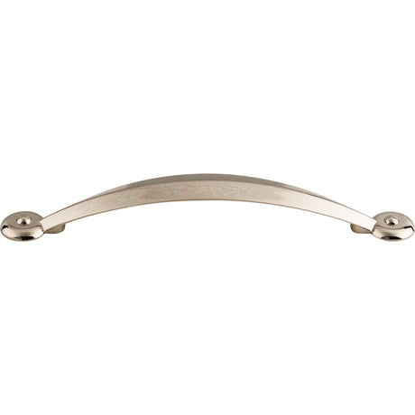 Top Knobs M1908 Angle 5 1/16" Center to Center Bar Pull Polished Nickel