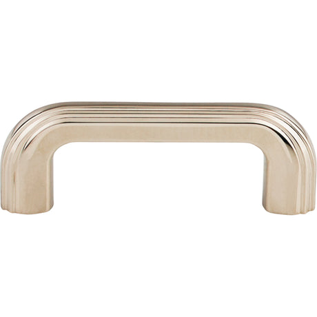Top Knobs TK222PN Victoria Falls 3" Center to Center Bar Pull Polished Nickel