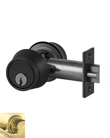Schlage Commercial B252P605 polished brass double cylinder deadbolt