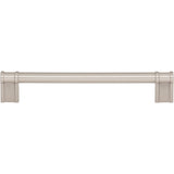 Top Knobs TK3384BSN Newburn 6 5/16" Center to Center Bar Pull Brushed Satin Nickel