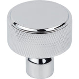 Top Knobs TK3261PC Garrison 1 1/4" Length Round Knob Polished Chrome