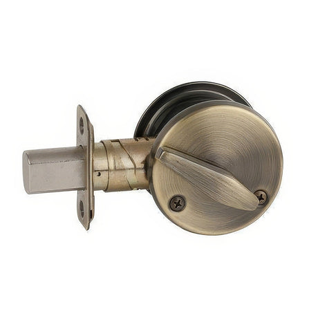 Schlage Commercial B560P609 antique brass single cylinder deadbolt