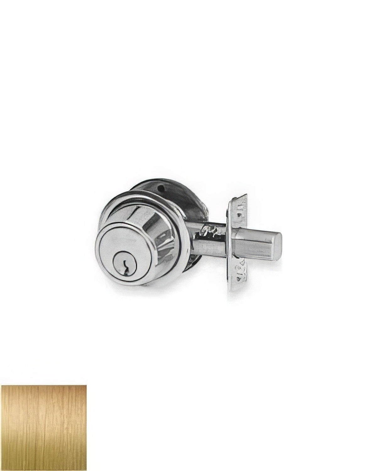 Schlage Commercial B560R612 satin bronze single cylinder deadbolt