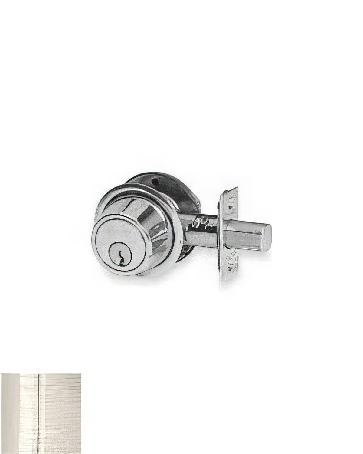 Schlage Commercial B560R619 satin nickel single cylinder deadbolt