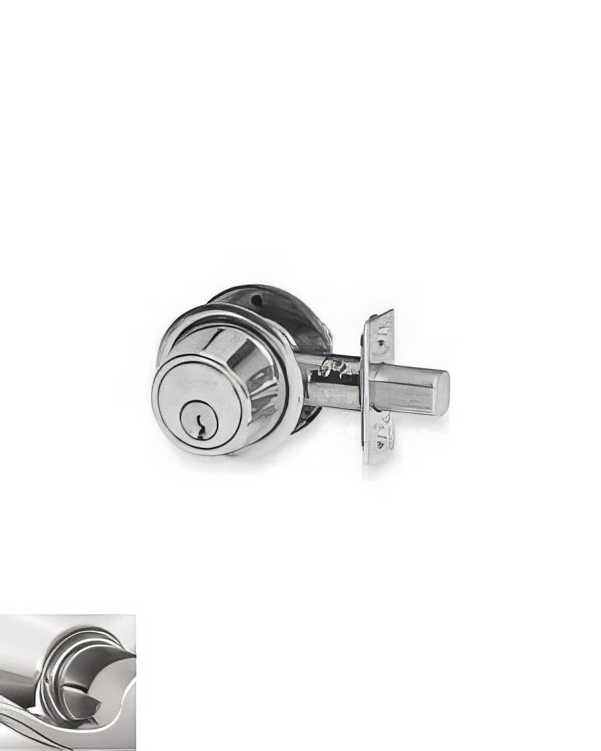 Schlage Commercial B560R625 polished chrome single cylinder deadbolt
