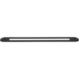 Top Knobs TK3358BLK Brockwell 12" Center to Center Pull Backplate Flat Black
