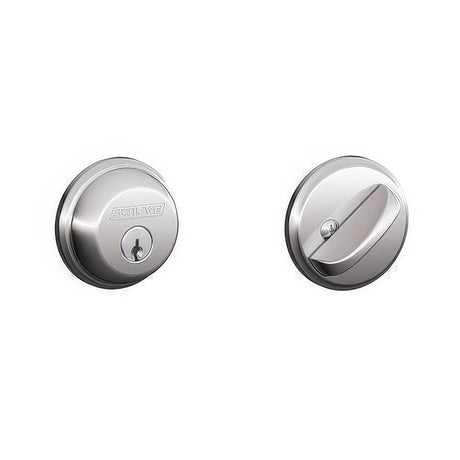 Schlage B60613 oil rubbed bronze single cylinder deadbolt