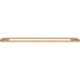 Top Knobs TK3355HB Brockwell 7 9/16" Center to Center Pull Backplate Honey Bronze