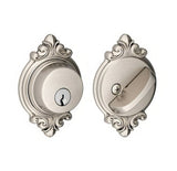 Schlage B60BRK619 satin nickel single cylinder deadbolt