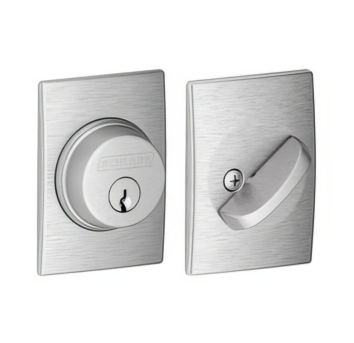 Schlage B60CEN Single Cylinder Deadbolt with Century Rose
