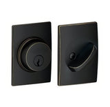 Schlage B60CEN716 aged bronze single cylinder deadbolt