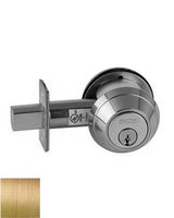 Schlage Commercial B660P612 satin bronze single cylinder deadbolt