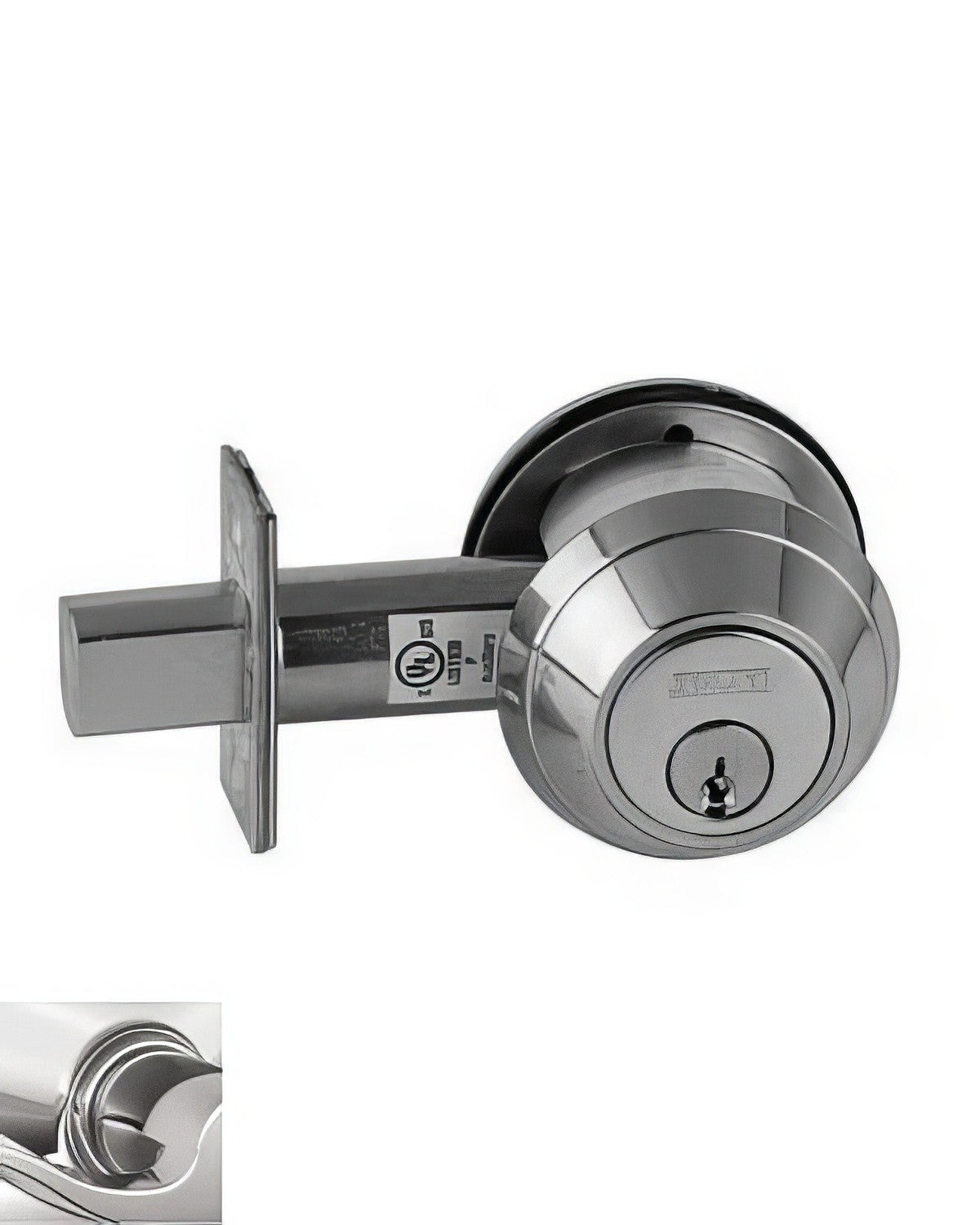 Schlage Commercial B660P625 polished chrome single cylinder deadbolt