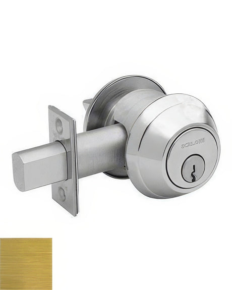 Schlage Commercial B660R606 satin brass single cylinder deadbolt