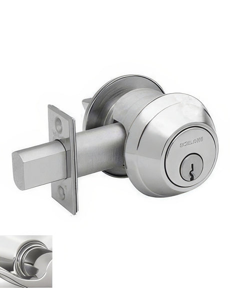 Schlage Commercial B660R625 polished chrome single cylinder deadbolt