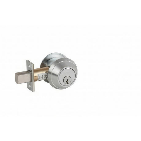 Schlage Commercial B661P626 satin chrome one sided deadbolt