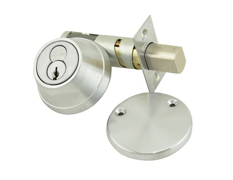 Schlage Commercial B661R626 satin chrome one sided deadbolt