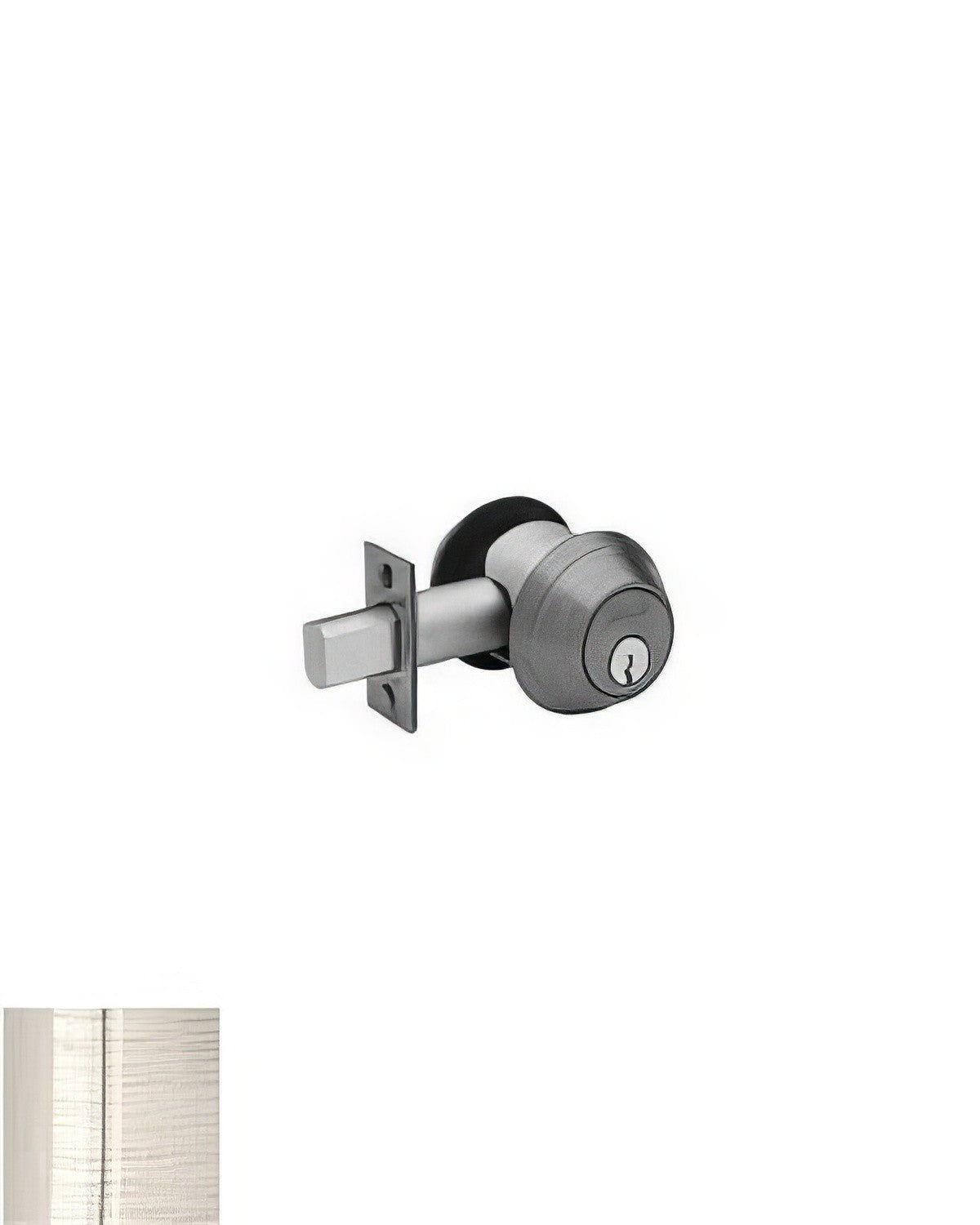 Schlage Commercial B664P619 satin nickel one sided keyed deadbolt