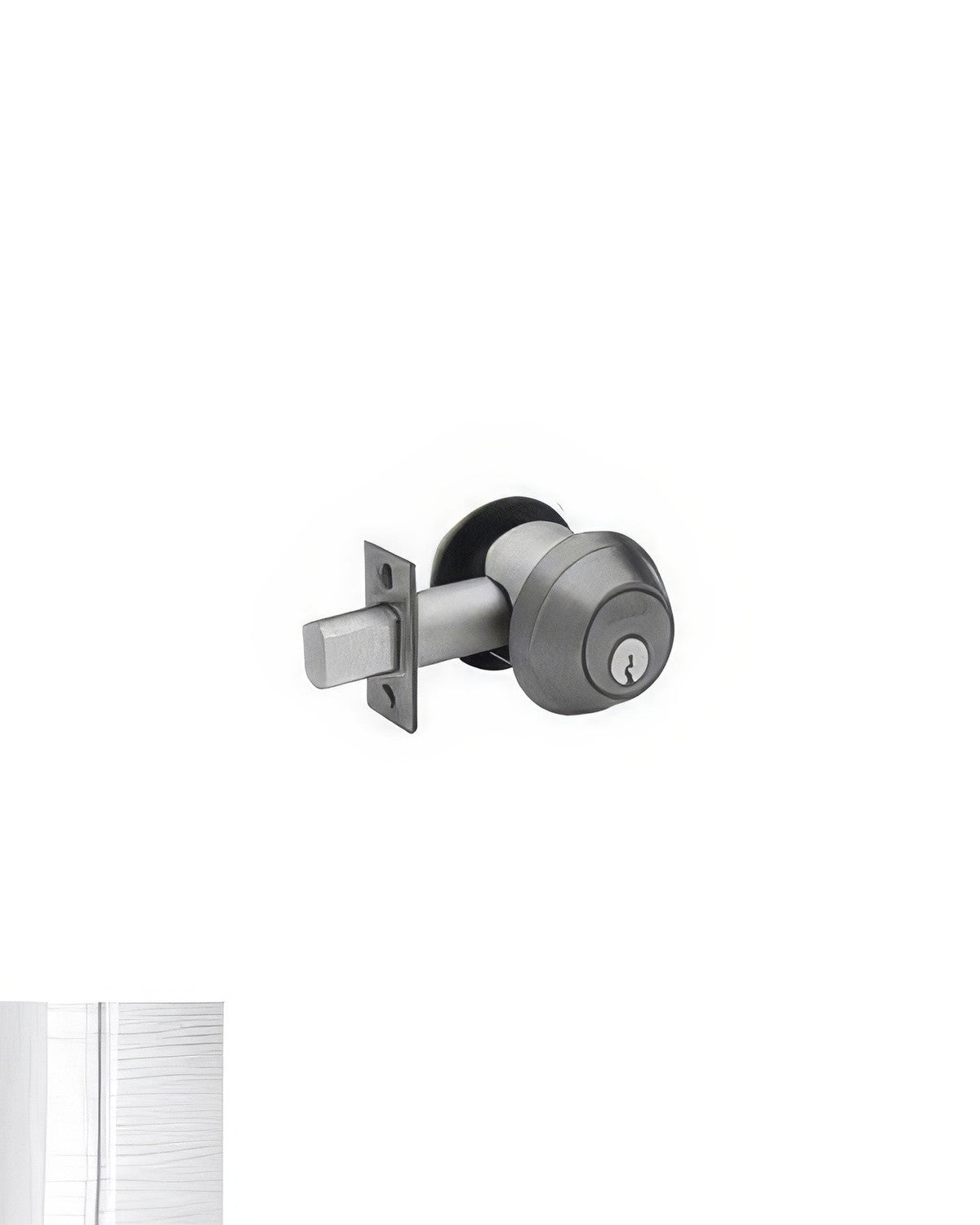 Schlage Commercial B664P626 satin chrome one sided keyed deadbolt