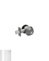 Schlage Commercial B664P626 satin chrome one sided keyed deadbolt