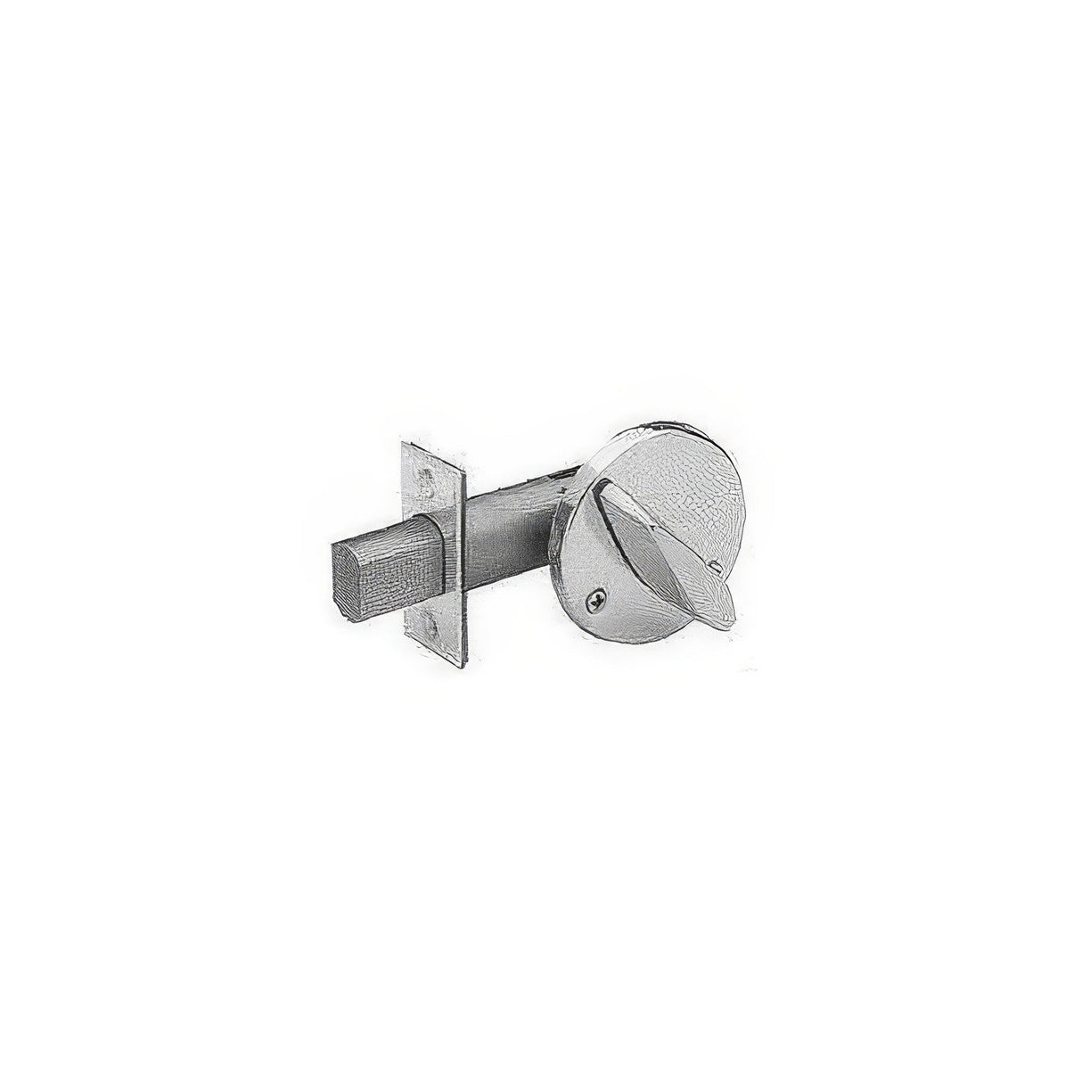 Schlage Commercial B680626 satin chrome single sided deadbolt
